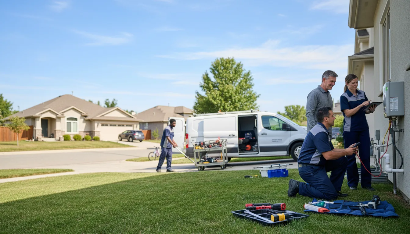 Tankless water heater service in Kittanning, PA